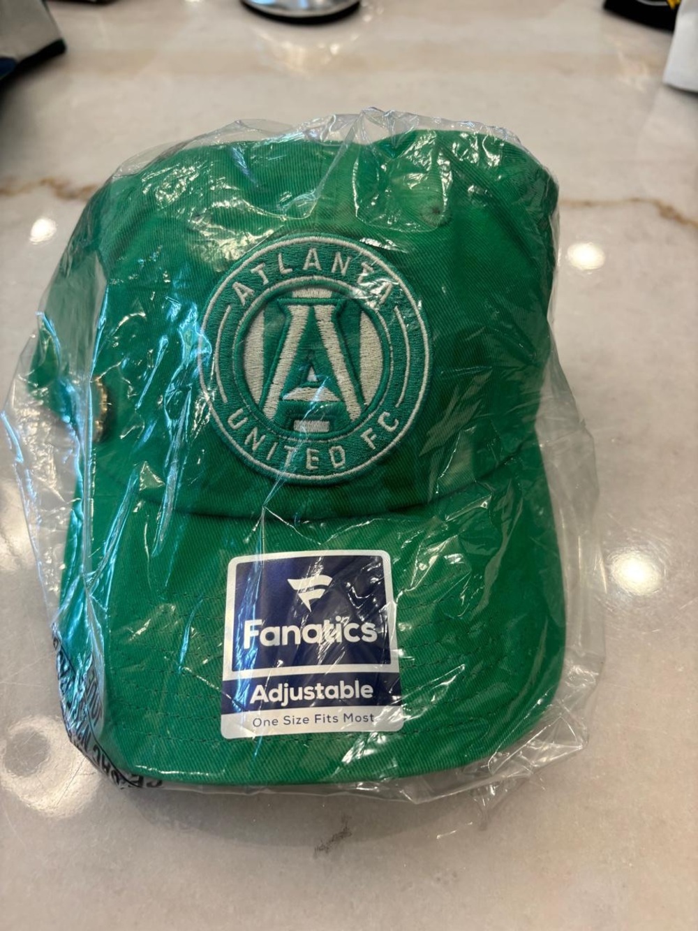 Atlanta United FC Fanatics Kelly Green Shamrock Adjustable Hat NWT #B07